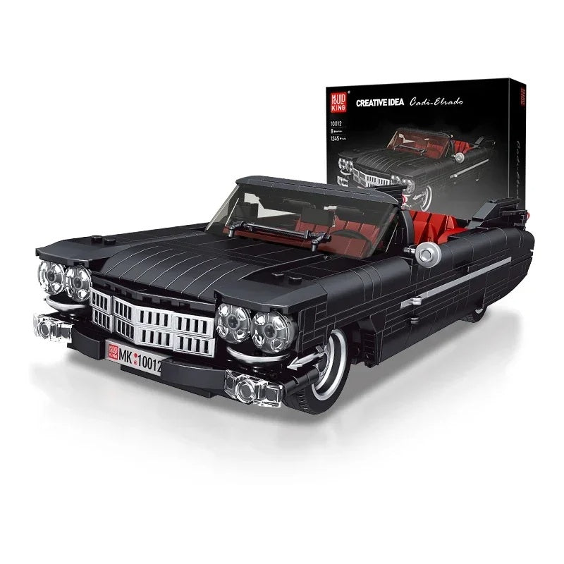 Comnox - Mould King - Vintage Car Bouwset - 1245 Stuks - Cadillac Eldorado Model - Technisch Speelgoed voor Modelbouwliefhebbers - LEGO Compatible - Comnox Company