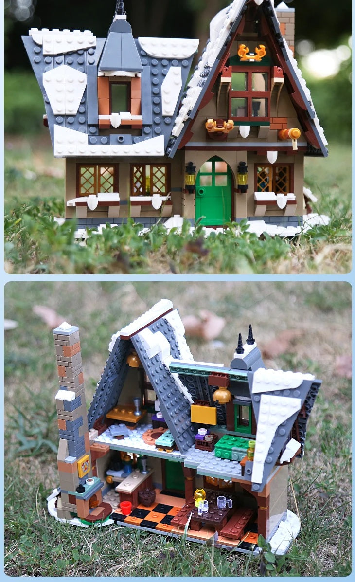 Comnox - Mould King - Kersthuisje Bouwset - Compatibel met LEGO - 766 Stenen - Kertset - Comnox Company