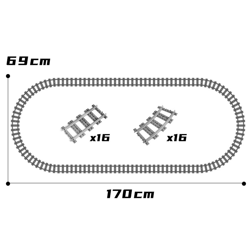 Comnox - Mould King - BR18 201 Duitse Stoomtrein Bouwset - 2348 Stukjes - LEGO Compatible - Educatief Speelgoed - Comnox Company
