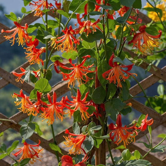 Lonicera Heckrotti 'American Beauty' - Kamperfoelie