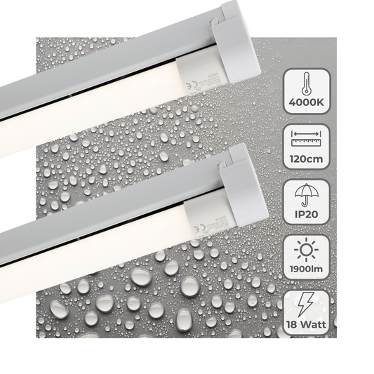 Comnox - LED Lichtbalk 120 cm – Energiezuinig – 1900 lm – 18 W – TL-armatuur – binnenverlichting – duurzaam