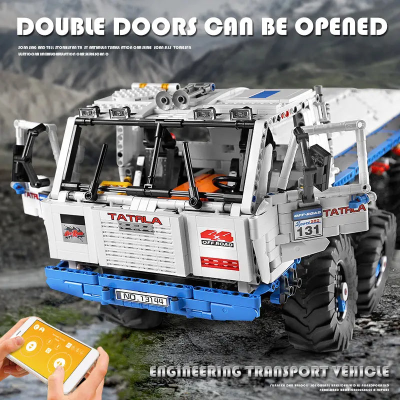 Comnox - Mould King - Tatra T813 Truck Bouwset - 3647 Stuks - Compatibel met LEGO - Technisch Speelgoed - Comnox Company