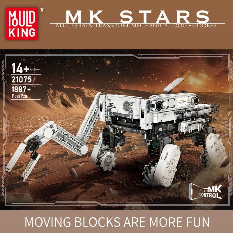 Comnox - Mould King - Dynamische Omniterrain Voogd Model Set - LEGO Compatible Bouwstenen - 1887 - Comnox Company