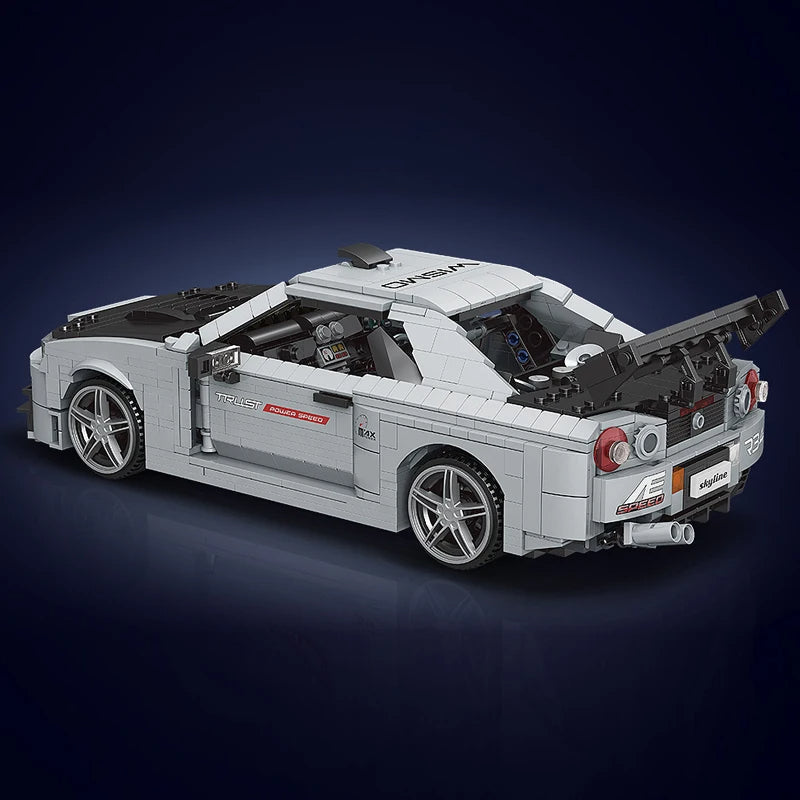 Comnox - Mould King Skyline R34 Bouwset - 1471 Stukjes - LEGO Compatible - Technisch Speelgoed - Comnox Company
