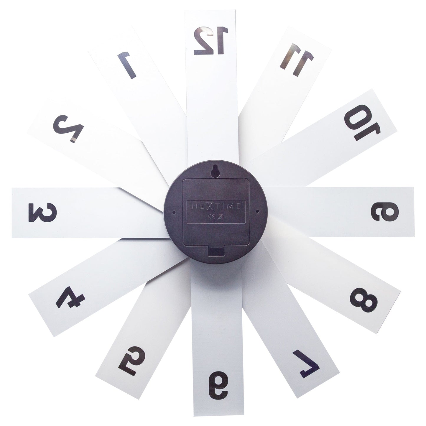 NeXtime Plexi - Stille wandklok met modern design - 40 cm