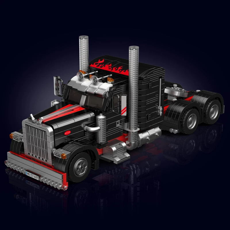 Comnox - Mould King - Amerikaanse Vrachtwagen - Technische Bouwset - 1797 Stuks - Voor Kinderen en Volwassenen - Lego-Compatibel - Comnox Company