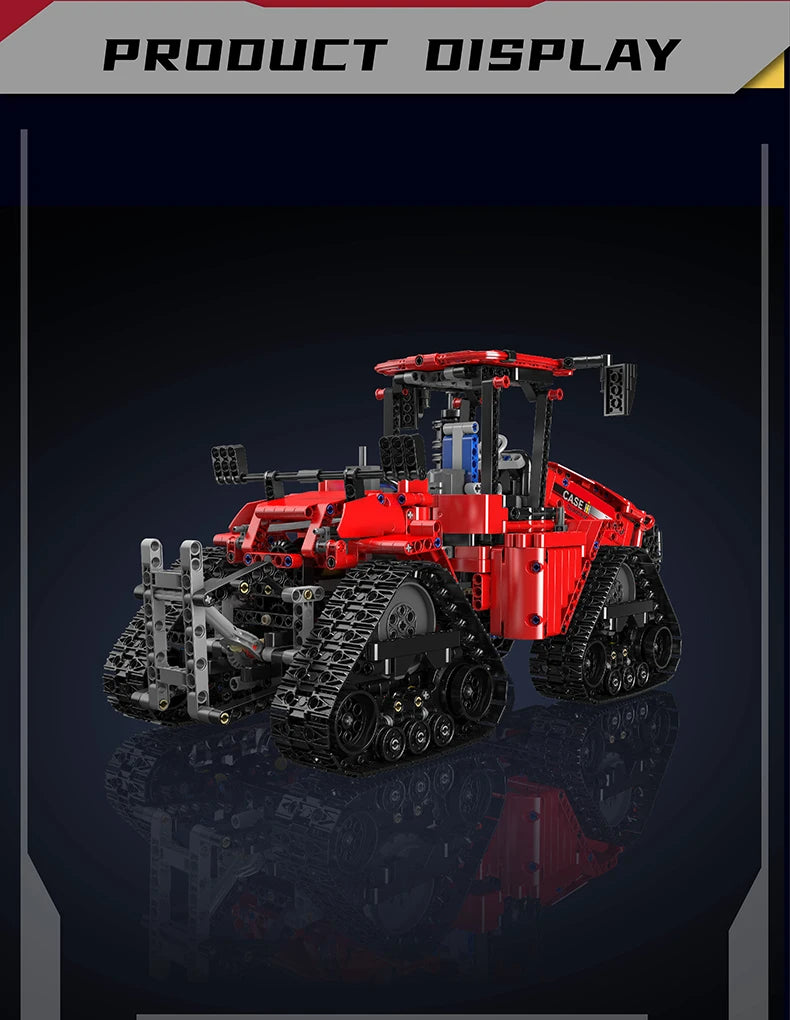 Comnox - Mould King - Technic Crawler Tractor - RC Model - 1698 Stuks - Bouwblokken voor Kinderen en Volwassenen - Lego-Compatibeland - Comnox Company