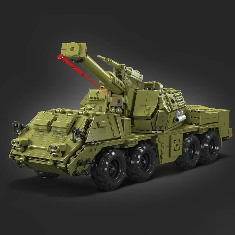 Comnox - Mould King - Dana Zelfrijdende Artillerie - 1923 Stukjes - LEGO Compatible - Comnox Company
