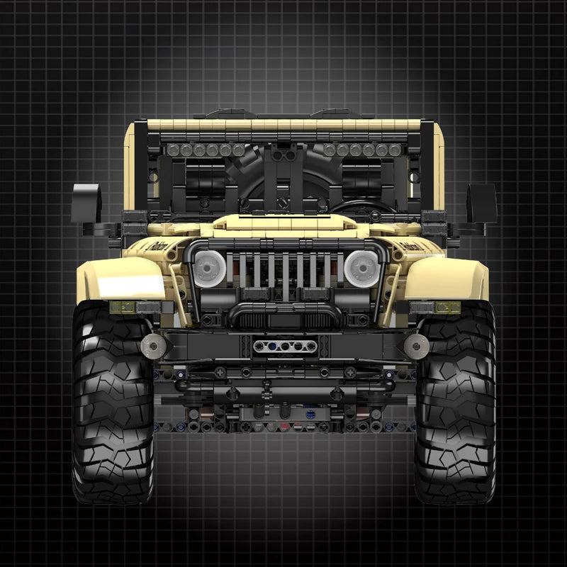 Comnox - Mould King - Off-Road Wrangler SUV Bouwset - 3621 Stuks - RC Modelauto met Pneumatische Accessoires - LEGO Compatible - Comnox Company
