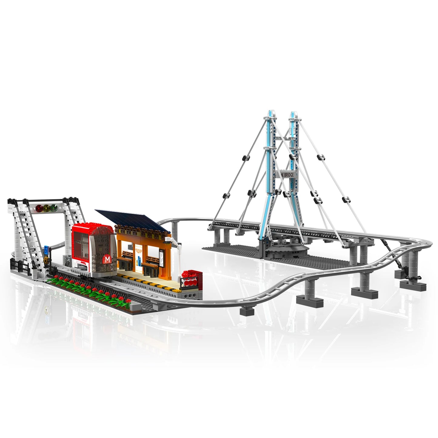 Comnox - Mould King - Urban Railcar Bouwset - 1488 Stukjes - LEGO Compatible - Technisch Speelgoed - Comnox Company