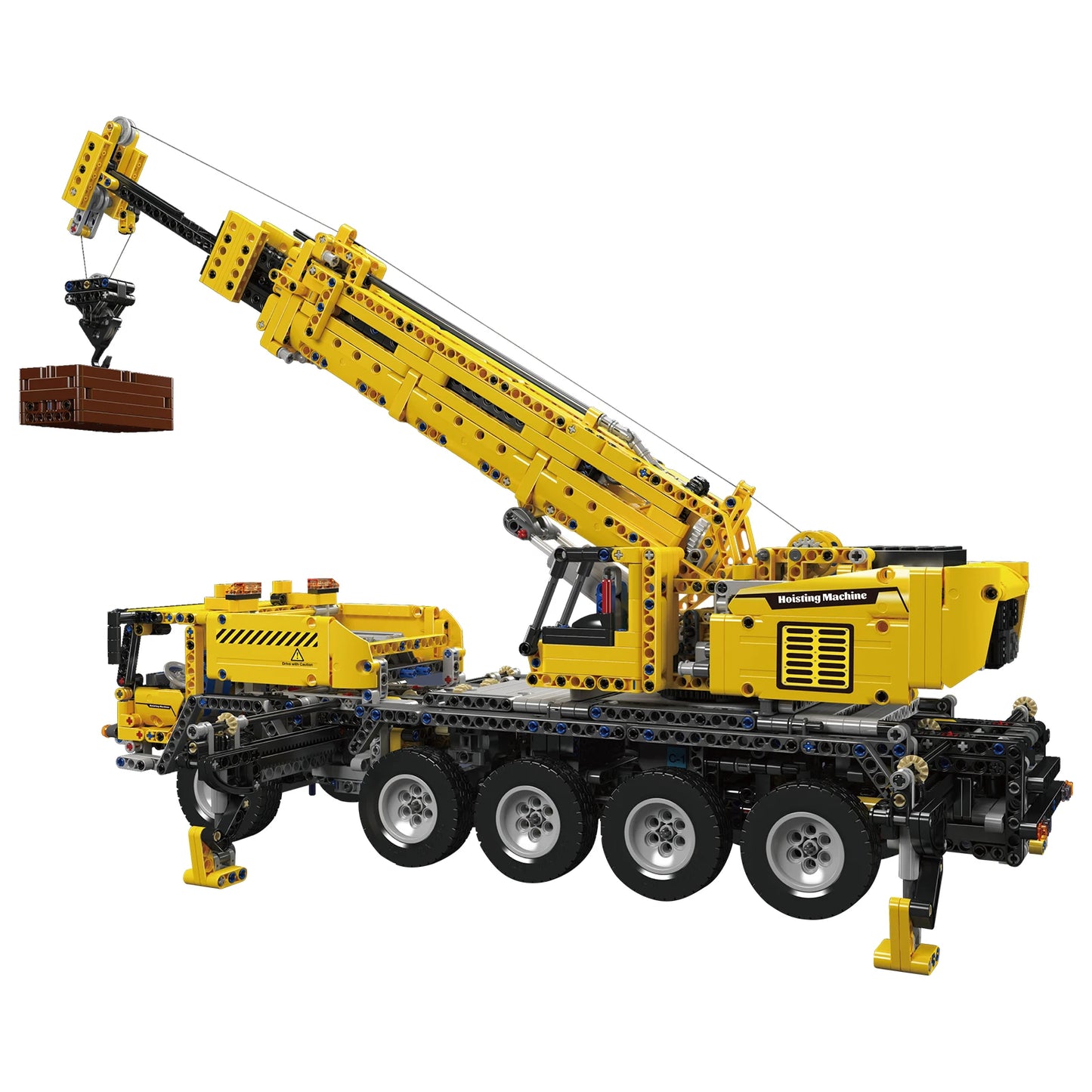 Comnox - Mould King - Technische Kraan Bouwset - 2688 Stuks - App-gestuurde Mobiele Kraan - Comnox Company