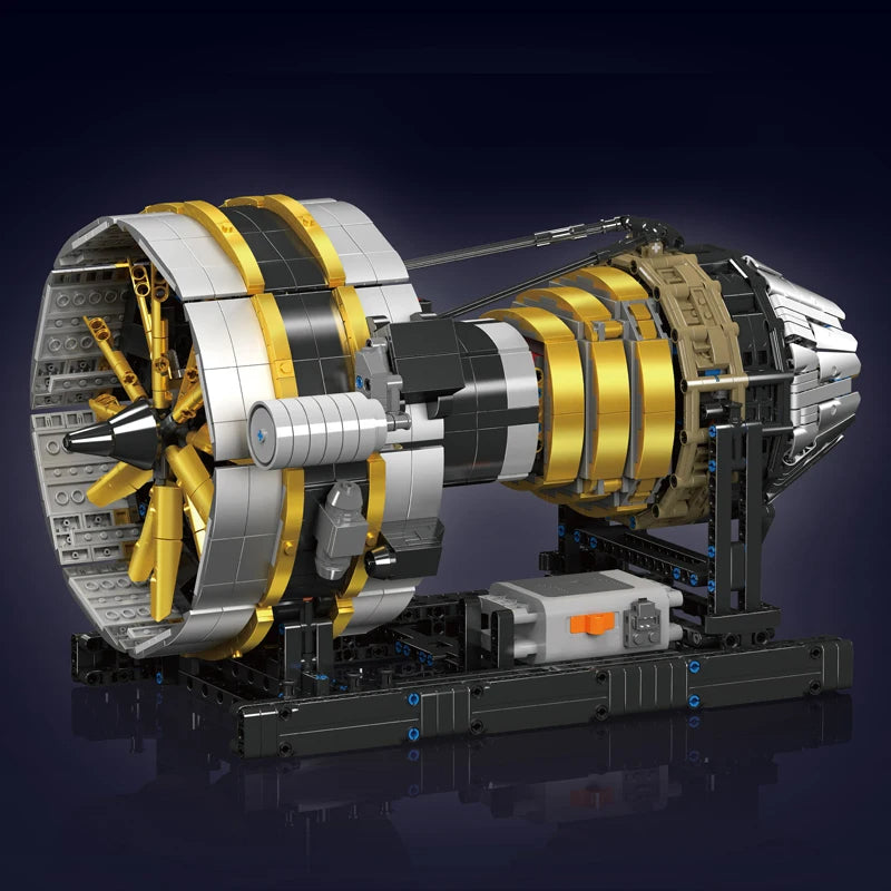Comnox - Mould King - Vliegtuigmotor Bouwset - 2256 Stukjes - LEGO Compatible - Comnox Company