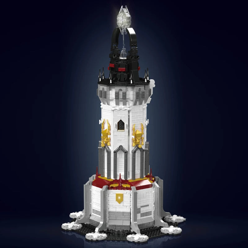 Comnox - Mould King - Middeleeuwse Vuurtoren Bouwset - 2199 Stukjes - LEGO Compatible - Met Verlichting - Comnox Company