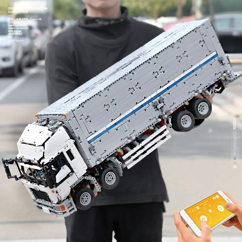 Comnox - Mould King - Wing Body Truck Bouwset - 4166 Stukjes - LEGO Compatible - Technisch Speelplezier voor Alle Leeftijden - Comnox Company