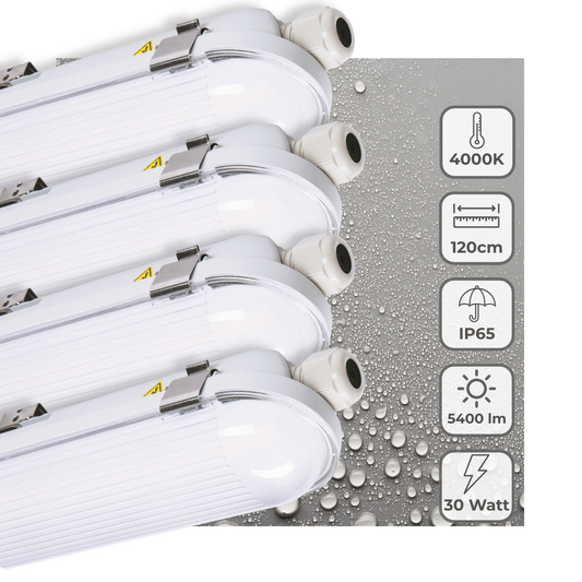 Comnox - Philips LED's Light Pro TL armatuur 120 cm - Helder en energiezuinig licht - Dimbaar voor elke sfeer - 5400 lm - 4000K