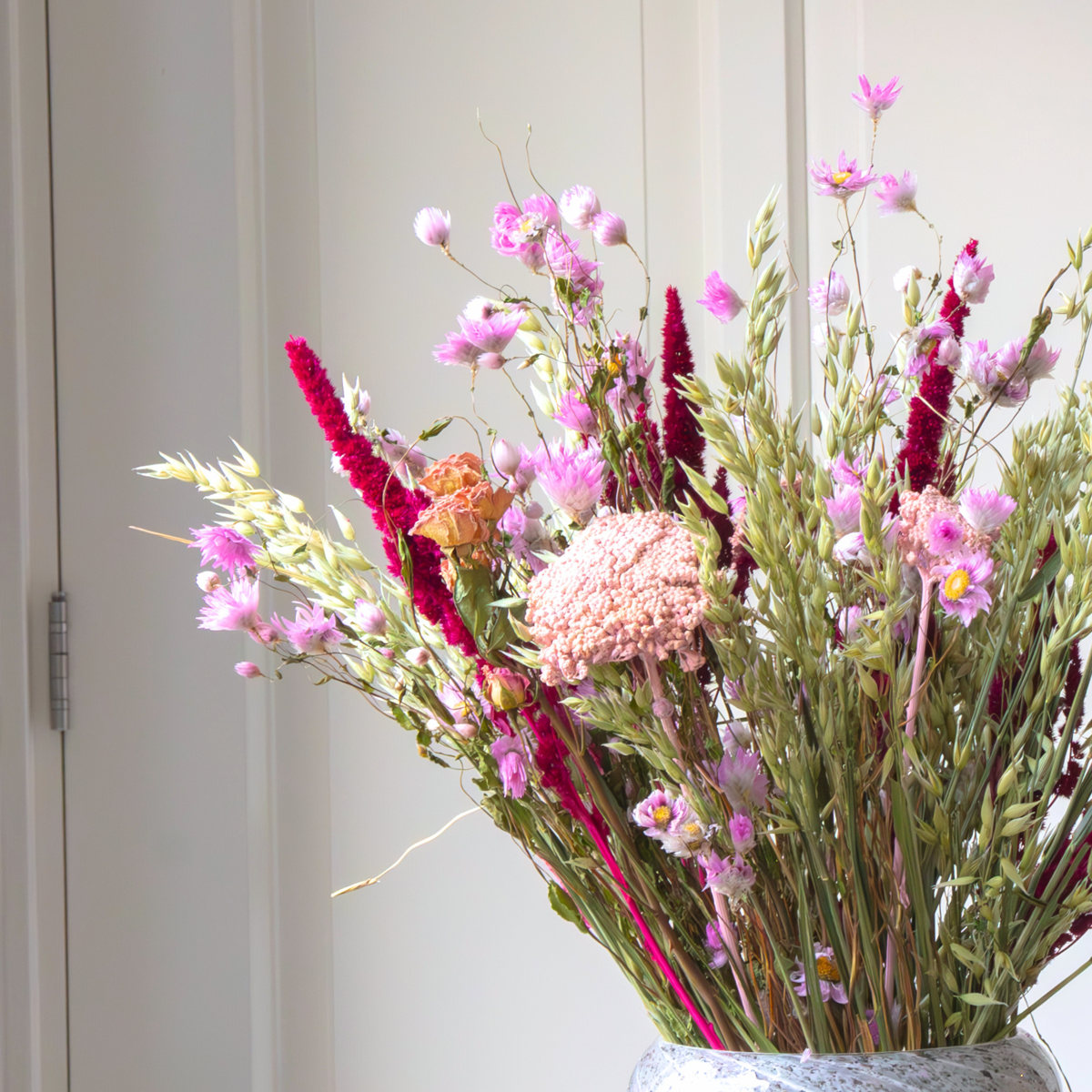 Boeket 'Lucky Love' - Droogbloemen