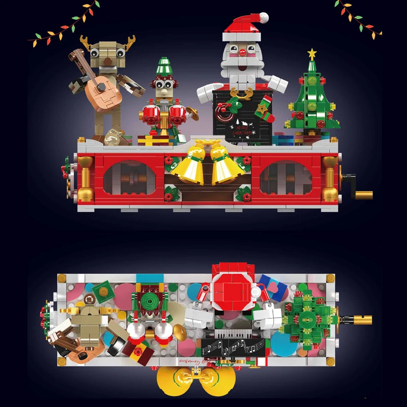 Comnox - Mould King - Kerst Carnaval Band - 1045 Stukjes - LEGO Compatible - Feestelijke Bouwset - Comnox Company