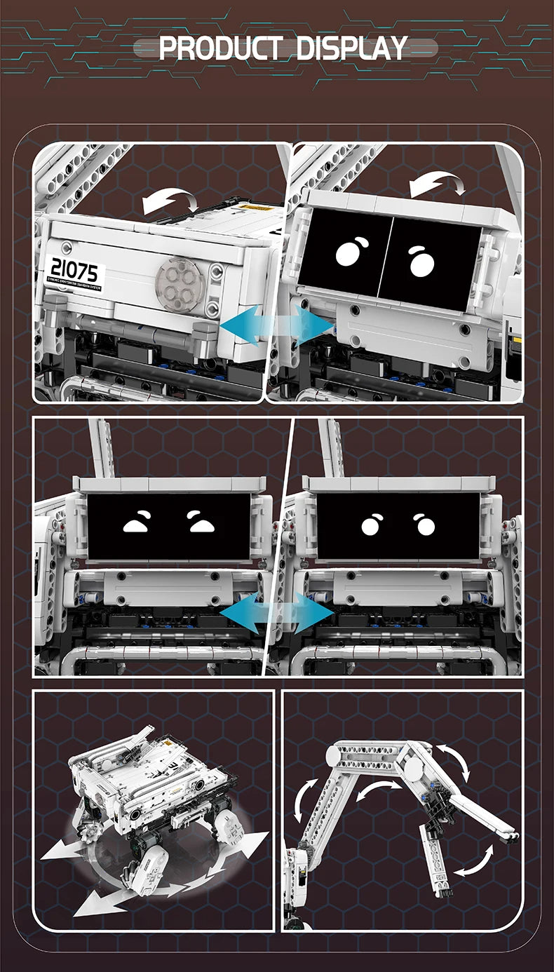 Comnox - Mould King - Dynamische Omniterrain Voogd Model Set - LEGO Compatible Bouwstenen - 1887 - Comnox Company