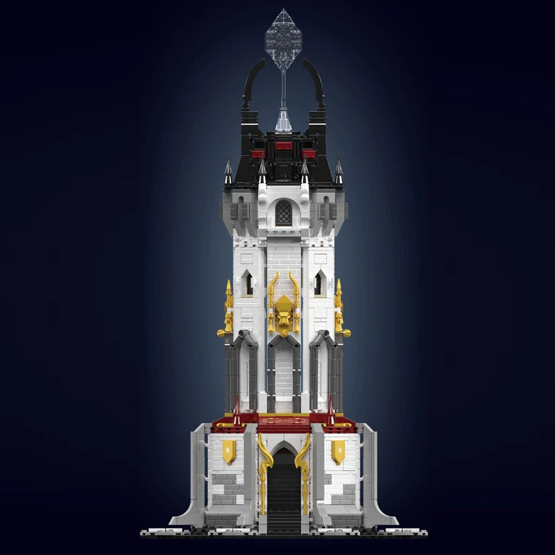 Comnox - Mould King - Middeleeuwse Vuurtoren Bouwset - 2199 Stukjes - LEGO Compatible - Met Verlichting - Comnox Company