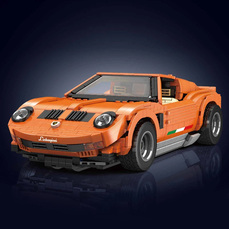 Comnox - Mould King Oranje Mura Sportwagen - 1607 Stukjes - LEGO Compatible - Technisch Speelgoed - Comnox Company
