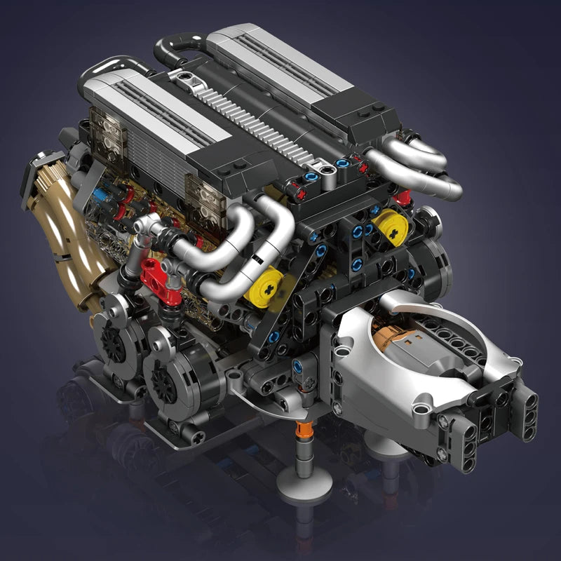 Comnox - Mould King - W16 Motor BGT Supercar Set - Technische Bouwstenen - Compatibel met LEGO - 952 Stuks - Educatief Speelgoed - Comnox Company