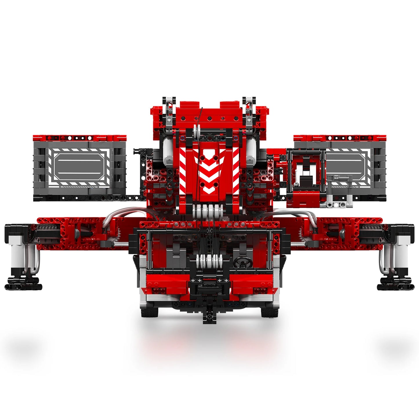 Comnox - Mould King - LTM 11200 Kraan Vrachtwagen Bouwset - 8506 Stuks - Compatibel met LEGO - Technisch Speelgoed - Rood - Comnox Company