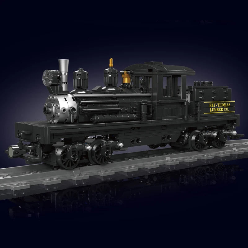 Comnox - Mould King - Shay-Type Stoomlocomotief - 880 Stukjes - LEGO Compatible - Technische Bouwset - Comnox Company