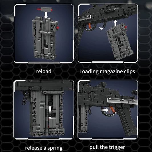 Comnox - Mould King - MK14 Battle Rifle Bouwset - 1606 Stukjes - LEGO Compatible - Comnox Company