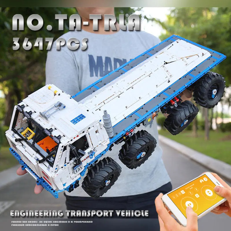 Comnox - Mould King - Tatra T813 Truck Bouwset - 3647 Stuks - Compatibel met LEGO - Technisch Speelgoed - Comnox Company
