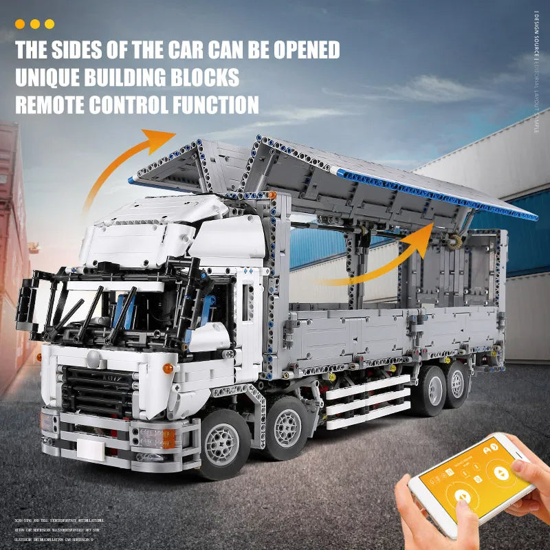 Comnox - Mould King - Wing Body Truck Bouwset - 4166 Stukjes - LEGO Compatible - Technisch Speelplezier voor Alle Leeftijden - Comnox Company