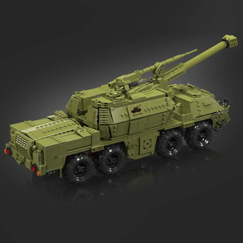 Comnox - Mould King - Dana Zelfrijdende Artillerie - 1923 Stukjes - LEGO Compatible - Comnox Company