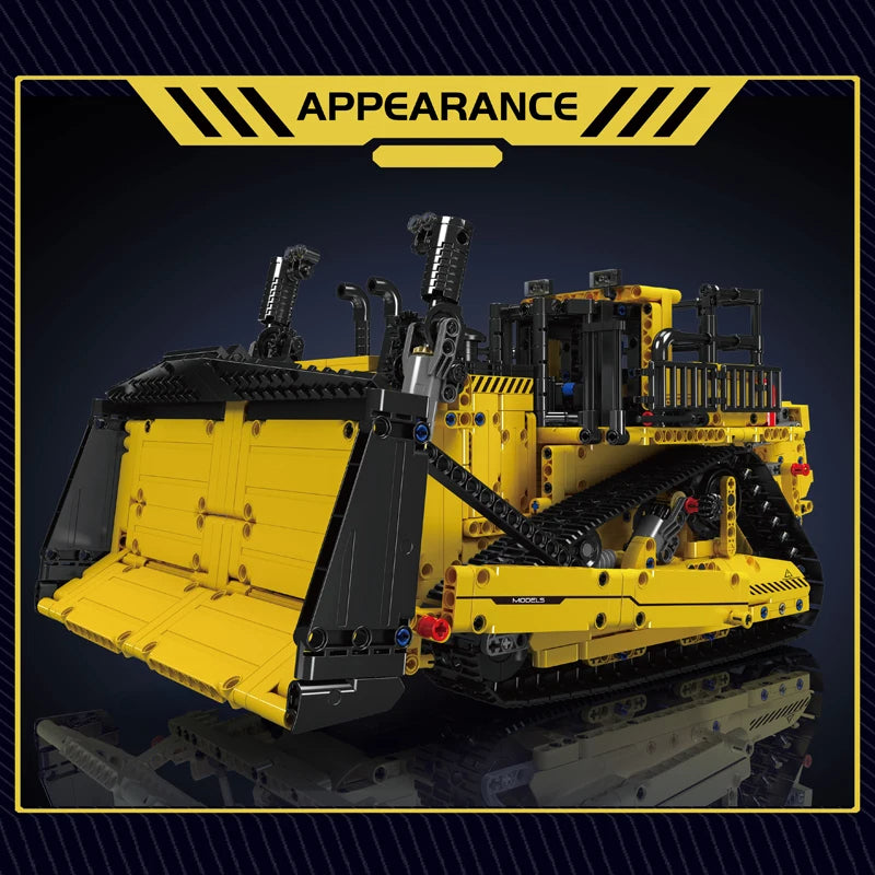 Comnox - Mould King - Bulldozer - Technische RC Bouwset - Compatibel met LEGO - 1508 Stuks - Comnox Company