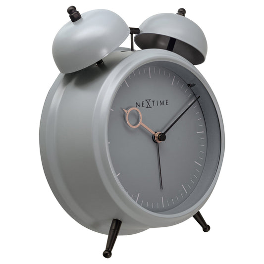 Comnox - NeXtime Golden Hour - Stille Tafelwekker met Nachtlicht - Metaal