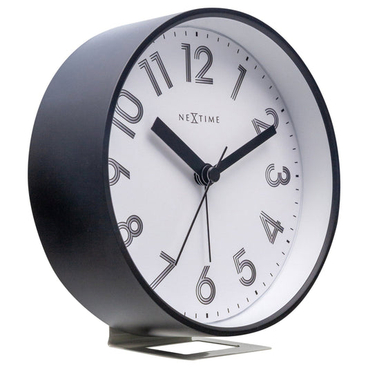 Comnox - NeXtime Reflect - Stille alarmklok met nachtlicht - 12.5x13x5.5cm
