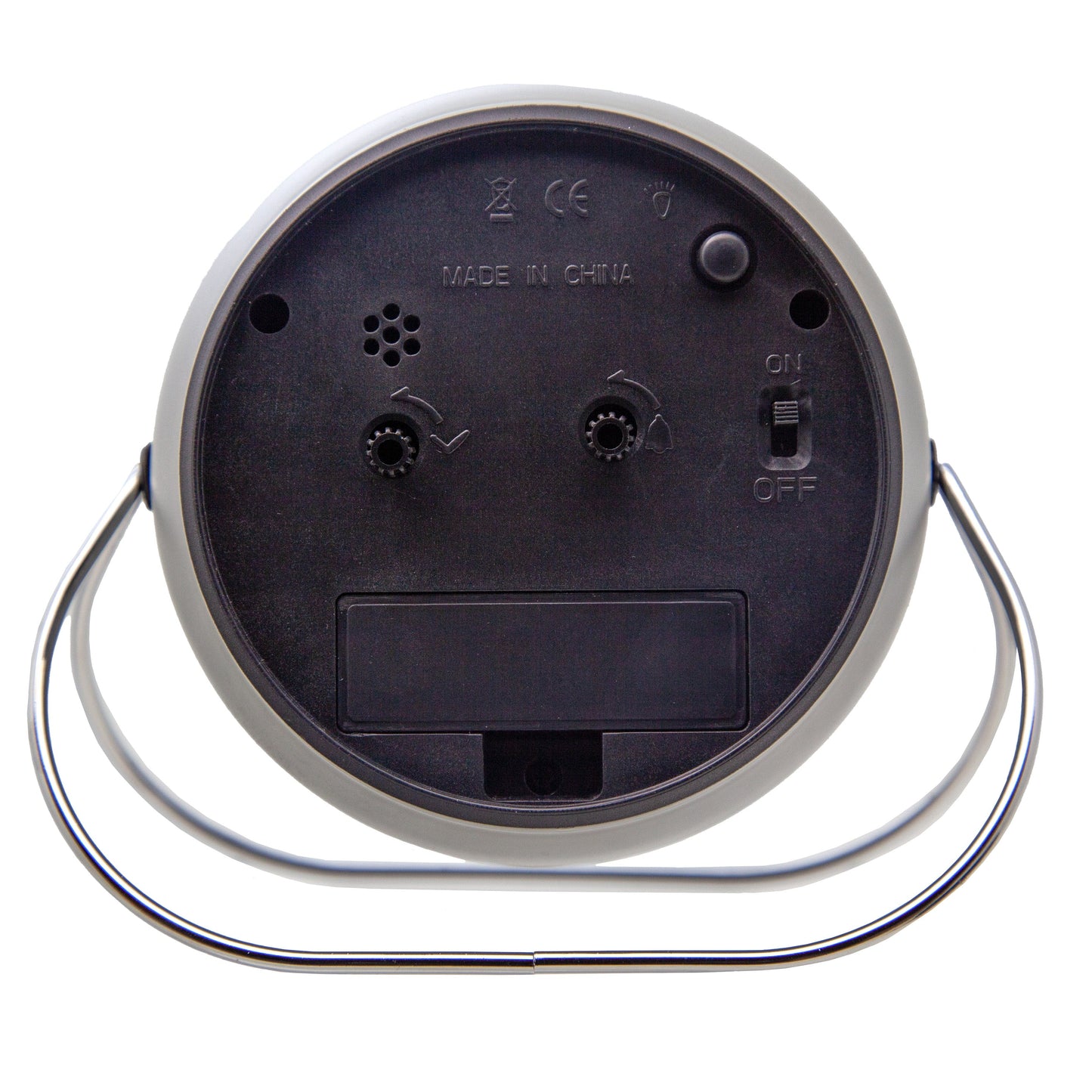 NeXtime Bubble Alarm Clock - Stille tafelwekker - Metaal