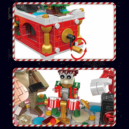 Comnox - Mould King - Kerst Carnaval Band - 1045 Stukjes - LEGO Compatible - Feestelijke Bouwset - Comnox Company