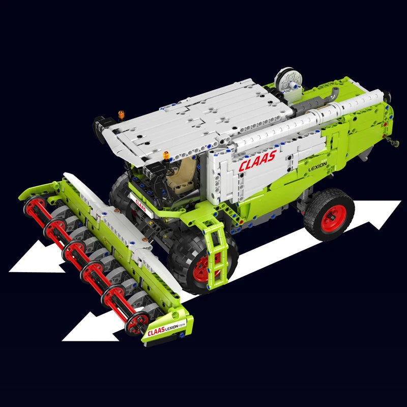 Comnox - Mould King - Technische Oogstmachine Bouwset - Oogstmachine Bouwset - 1265 Stuks - Compatibel met LEGO - Technisch Speelgoed - Educatief Speelgoed - Comnox Company