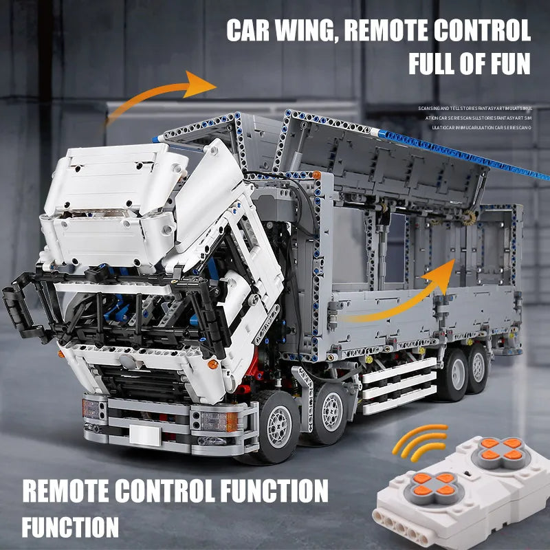 Comnox - Mould King - Wing Body Truck Bouwset - 4166 Stukjes - LEGO Compatible - Technisch Speelplezier voor Alle Leeftijden - Comnox Company