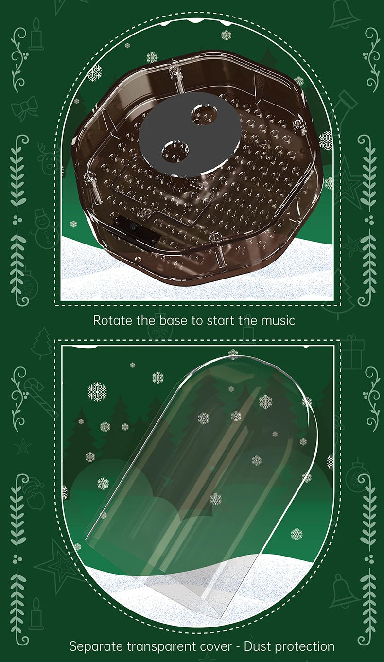 Comnox - Mould King - Kerstboom Muziekdoos Bouwset - Compatibel met LEGO - 688 Stenen - Comnox Company