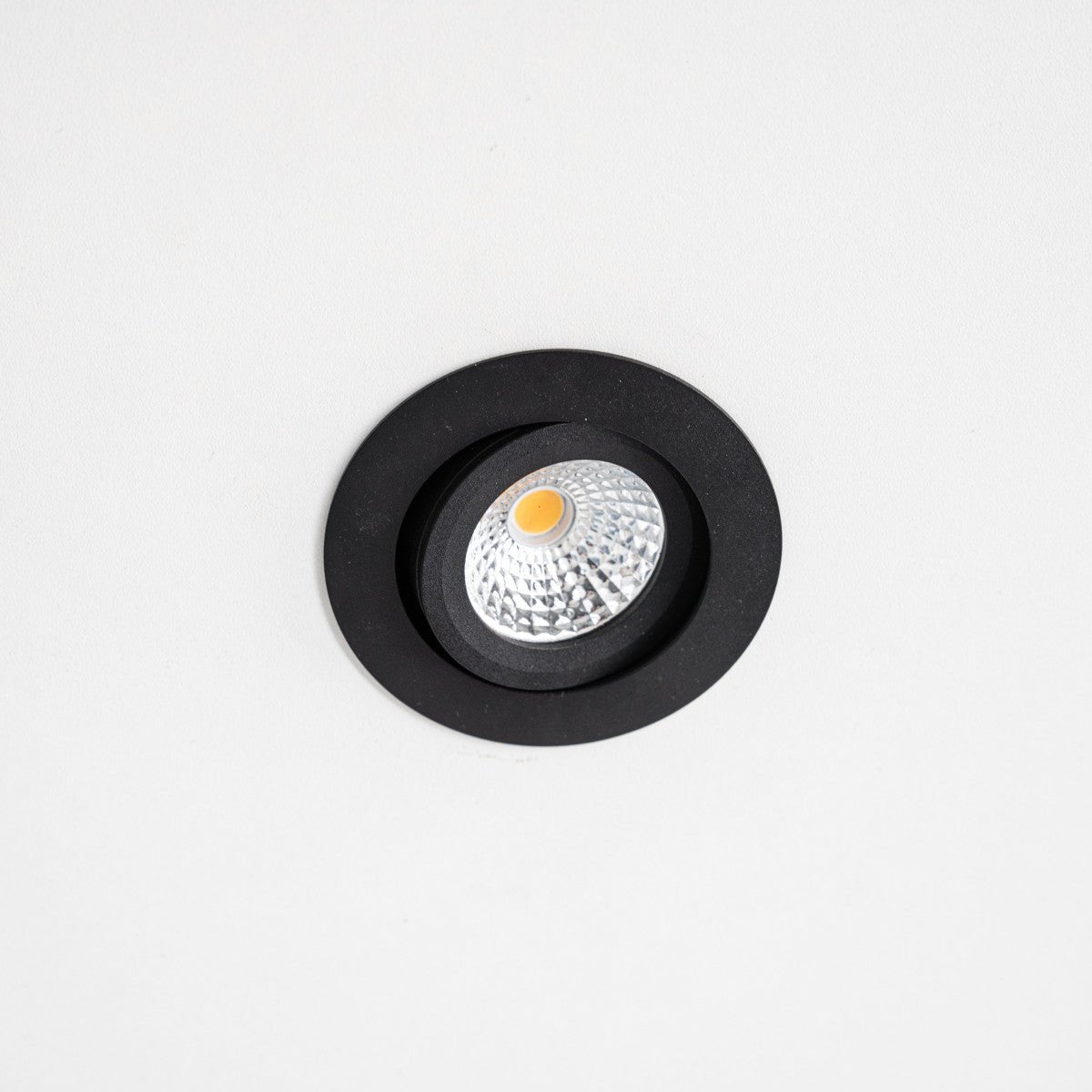 6 PACK - LED's Light Pro LED Inbouwspot Zwart - DimToWarm - Ø 68mm - Kantelbaar - Warm wit licht - CRI95- Dimbaar