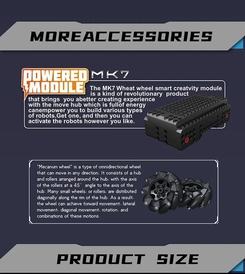 Comnox - Mould King - Megalodon Monstertruck - 786 Stukjes - LEGO Compatible - RC Technische Bouwset - Comnox Company