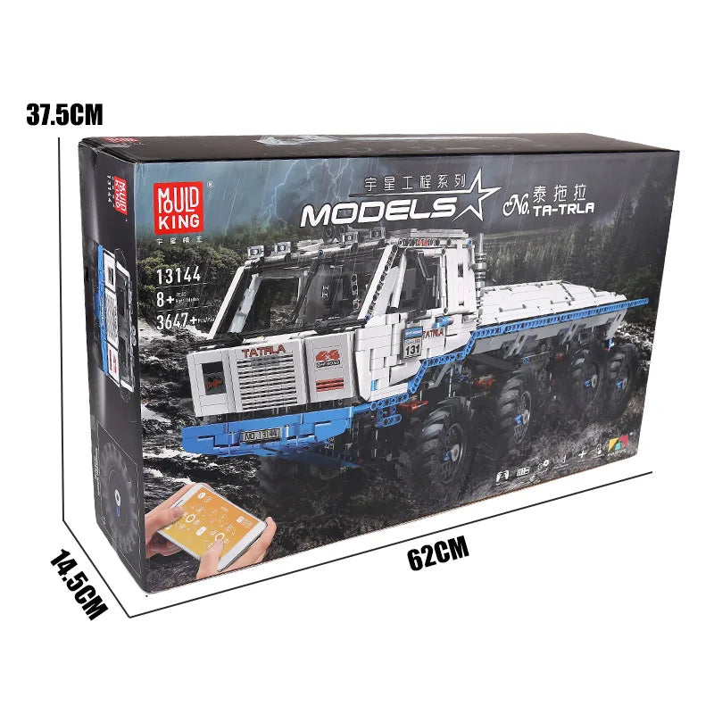 Comnox - Mould King - Tatra T813 Truck Bouwset - 3647 Stuks - Compatibel met LEGO - Technisch Speelgoed - Comnox Company