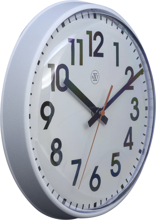 Kleurrijke lama wandklok voor kinderkamer