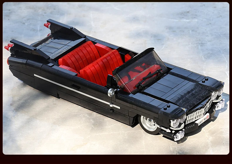Comnox - Mould King - Vintage Car Bouwset - 1245 Stuks - Cadillac Eldorado Model - Technisch Speelgoed voor Modelbouwliefhebbers - LEGO Compatible - Comnox Company