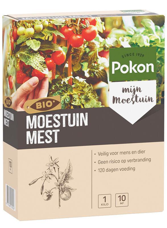 Pokon Bio Moestuin Mest - 1kg