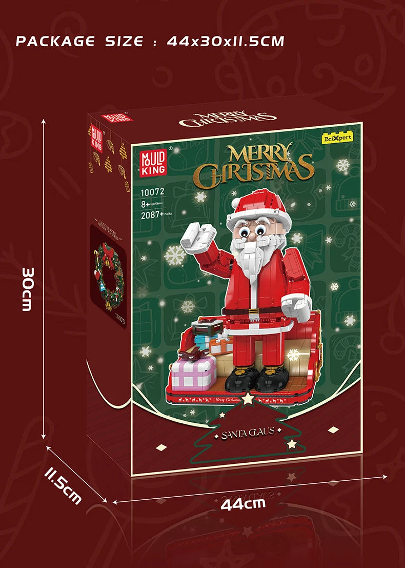 Comnox - Mould King - Bouwset De Kerstman - Compatibel met LEGO - 2087 Stenen - Kerstset - Comnox Company