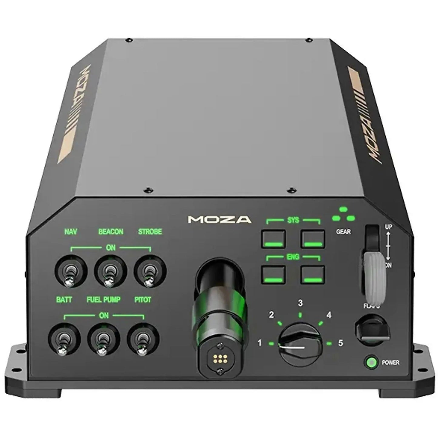 MOZA Racing MFY Yoke + AY210 Basis PC Flight control systeem