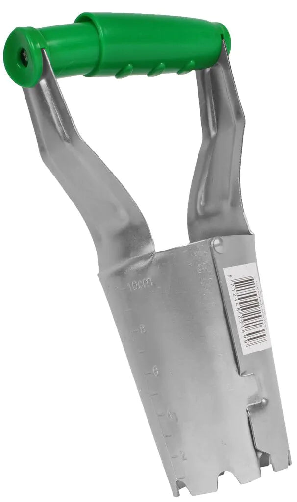 Bulb Planter - Automatic - Galvanized - With Depth Markings