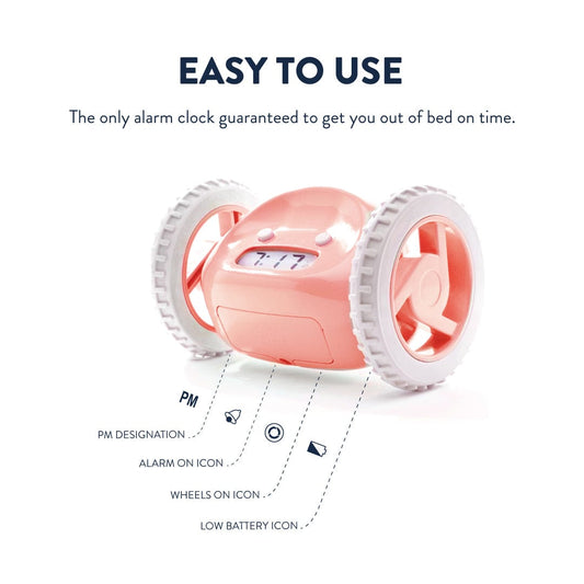 Kleurrijke lama wandklok voor kinderkamer