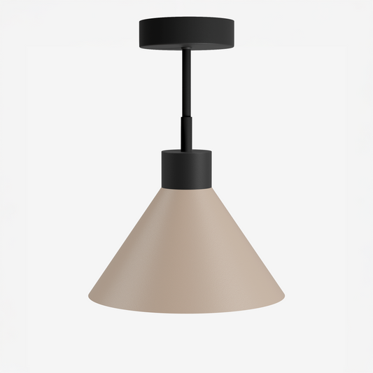 Comnox - Studio Monton Switch Ceiling 1L - Modulair Design - Beige & Zwart